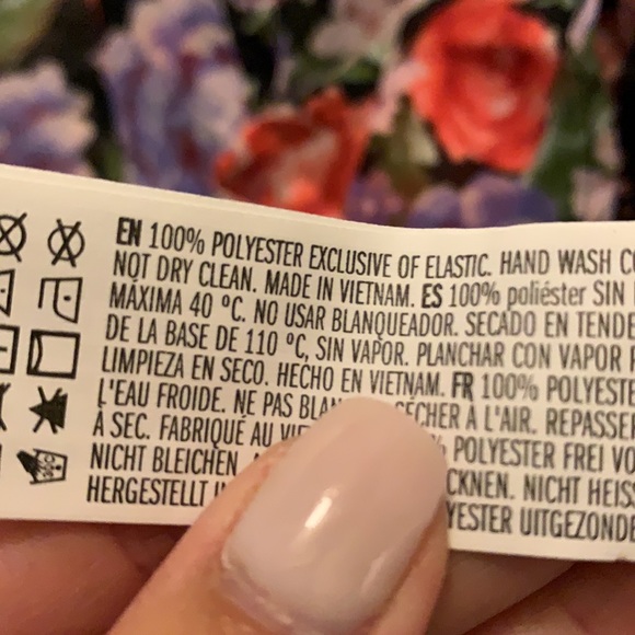 Forever 21 Floral Chiffon Peplum Blouse - Picture 9 of 9